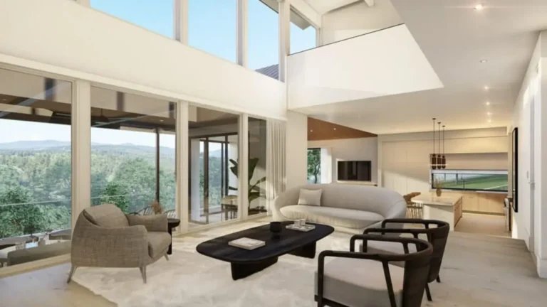 Modern open-concept living room remodel in East Brunswick, NJ